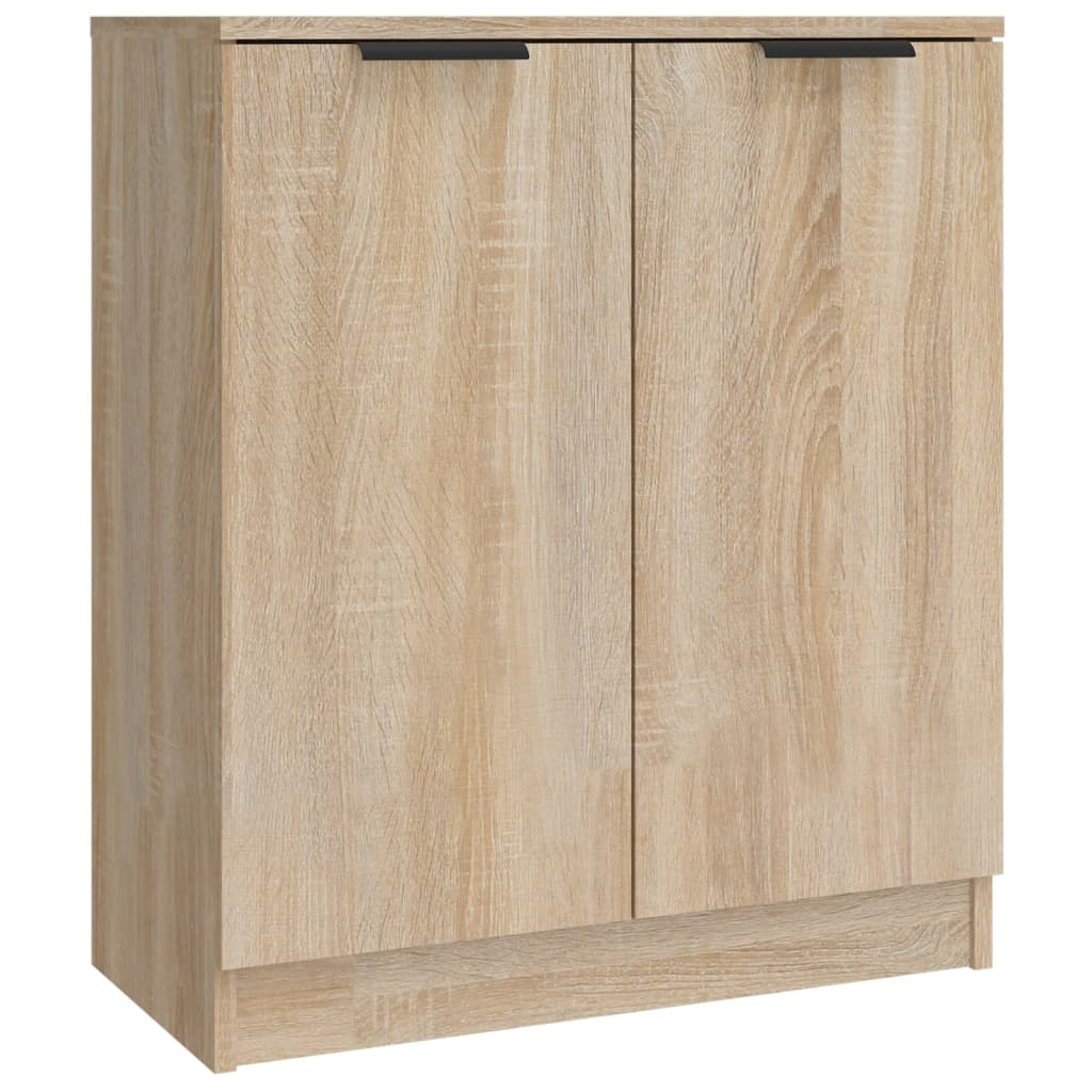 Buffets 3 pcs en bois ouvré couleur chêne