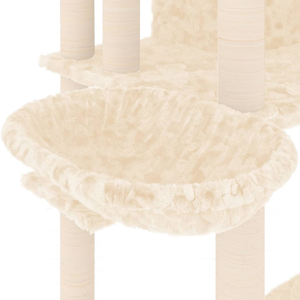 Meuble pour chat avec griffoirs en sisal 191 cm