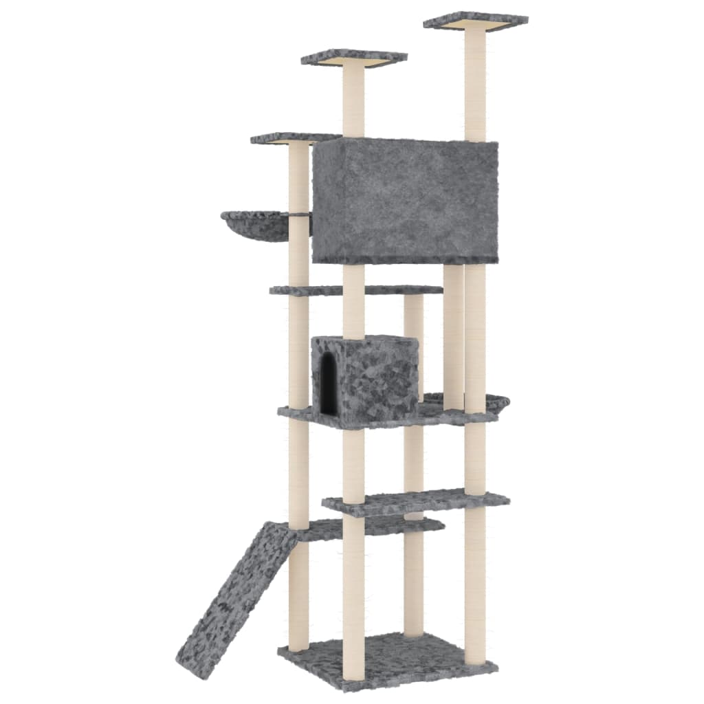 Meuble pour chat avec griffoirs en sisal 191 cm