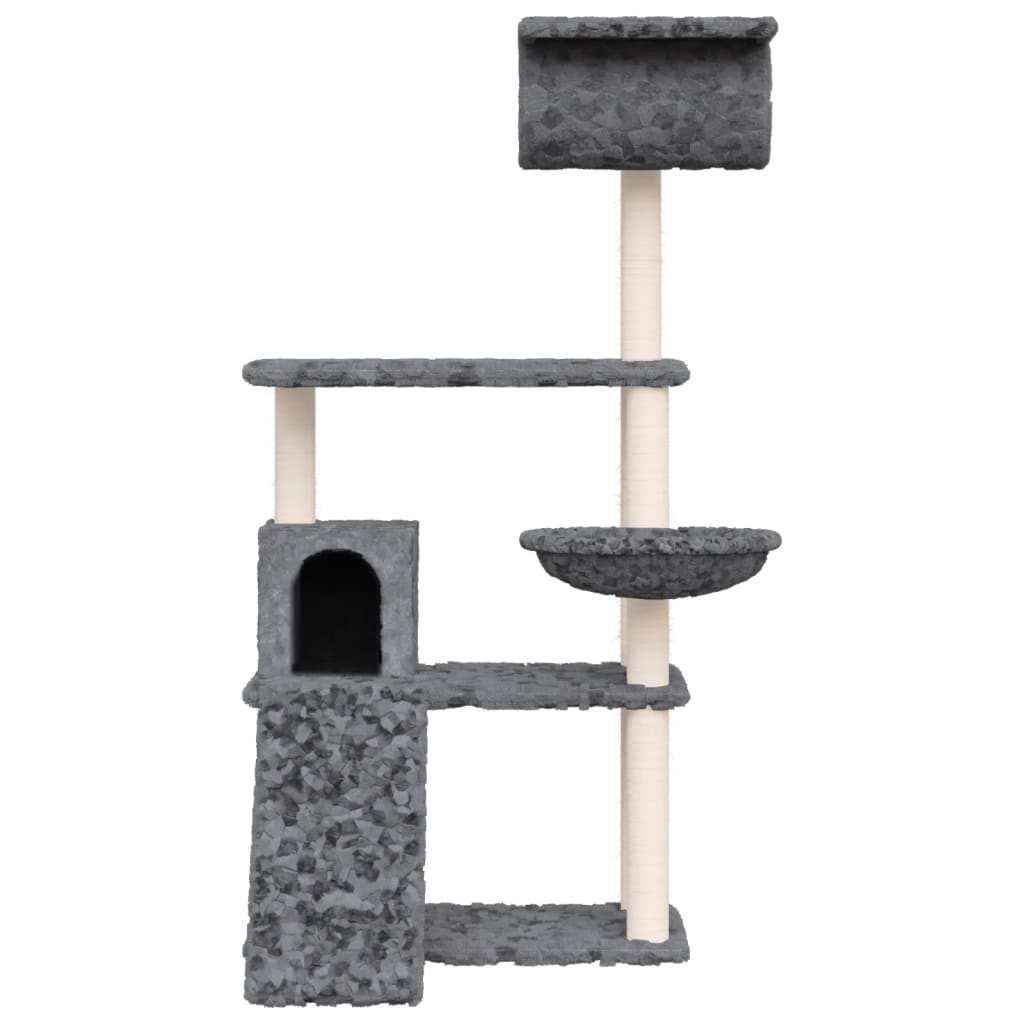 Meuble pour chat avec griffoirs en sisal 131 cm