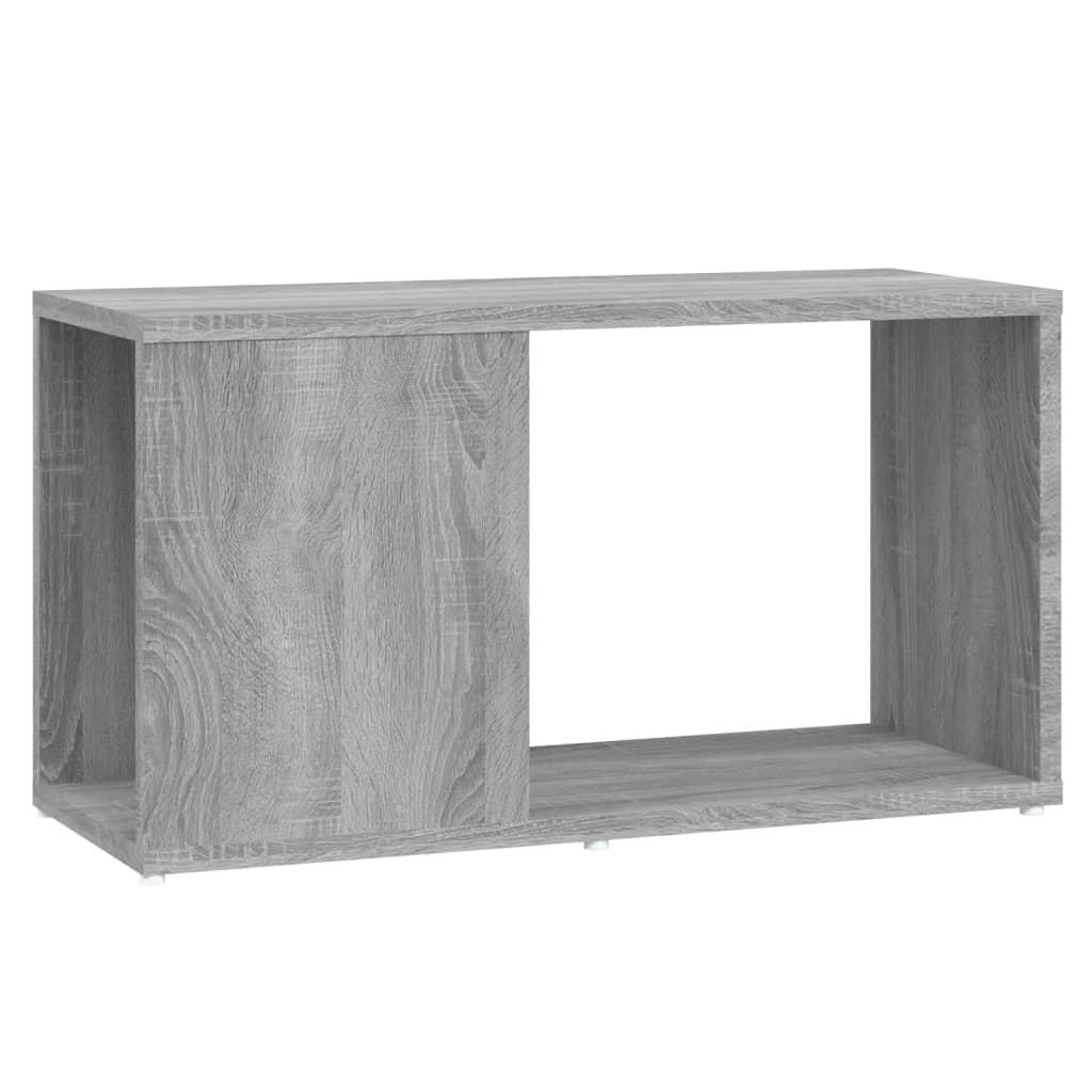 Tv-meubel 60x24x32 cm bewerkt hout grijs sonoma eikenkleurig