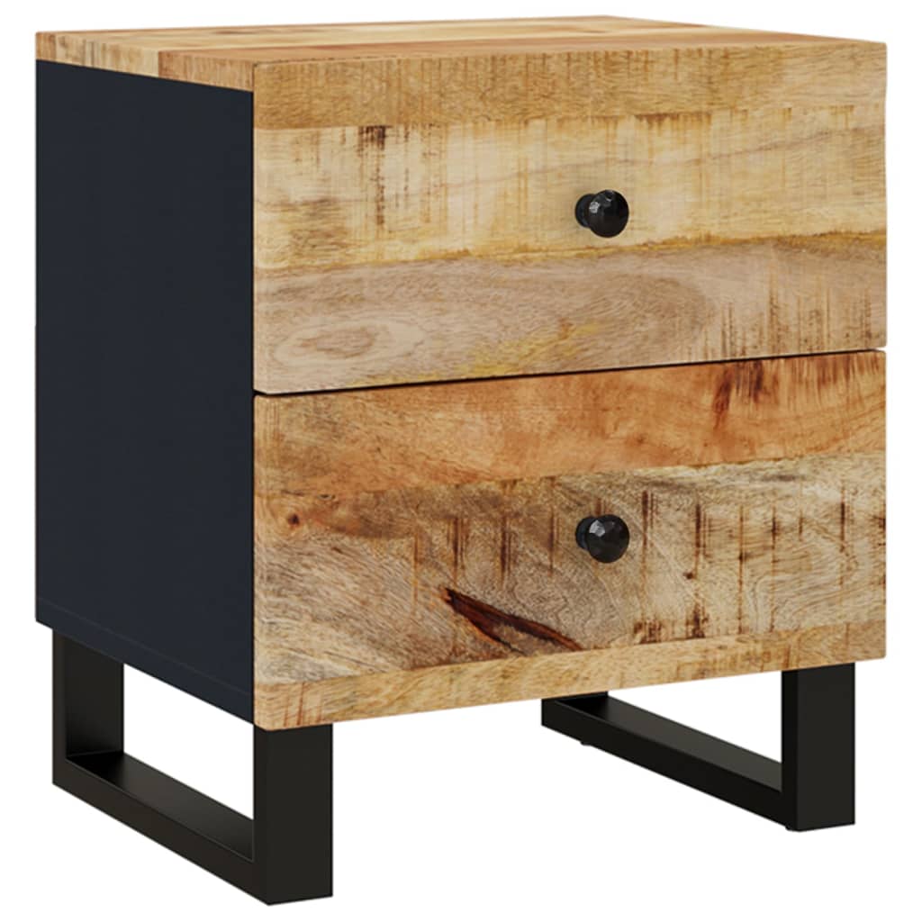 Tables de chevet 2 pcs 40x33x46 cm bois massif recyclé