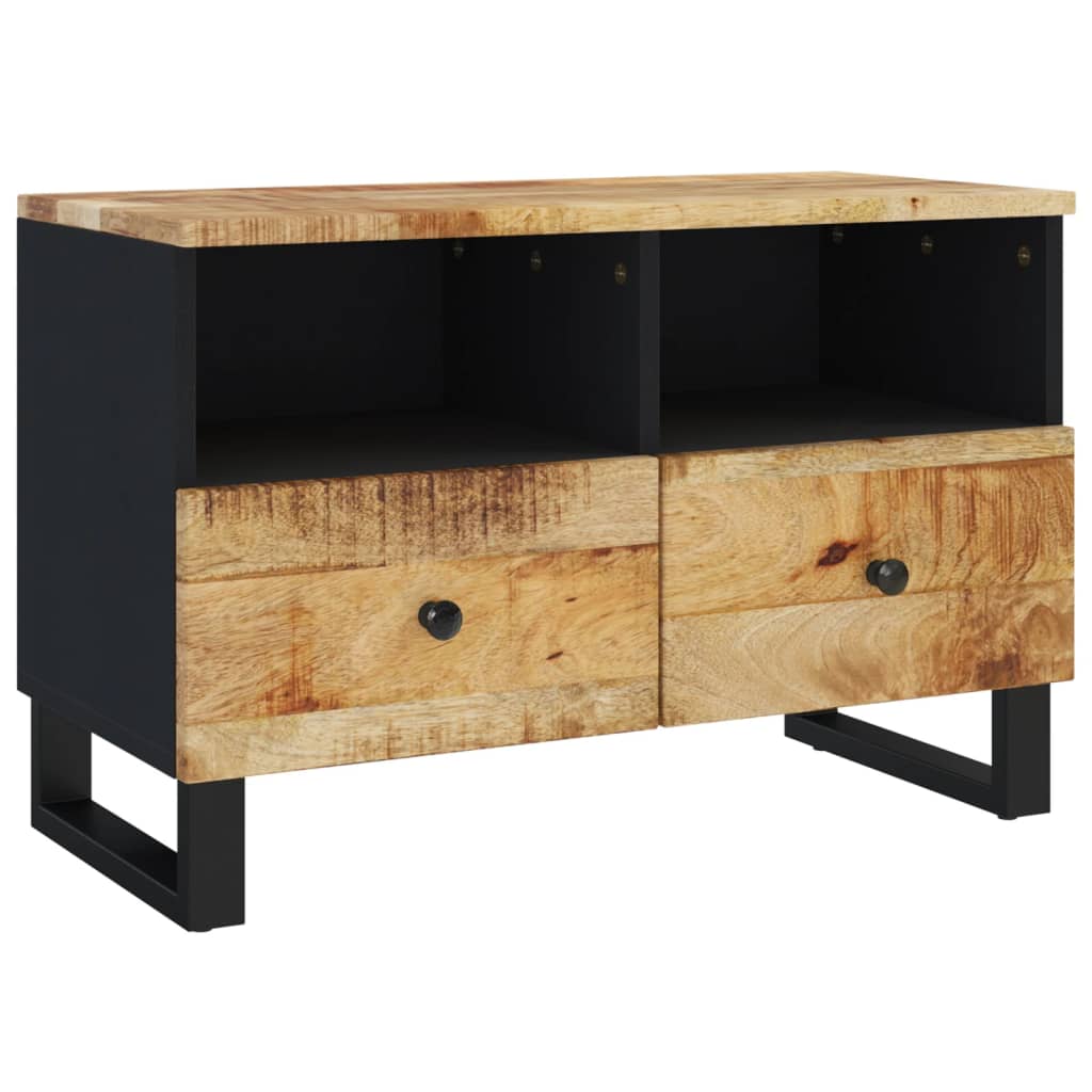 Tv-meubel 70x33x46 cm massief mangohout