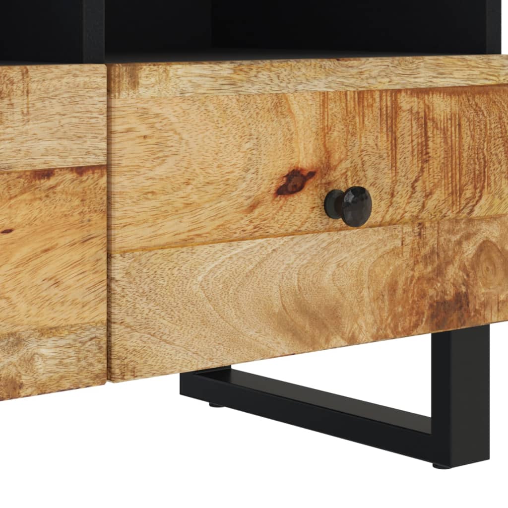 Tv-meubel 70x33x46 cm massief mangohout