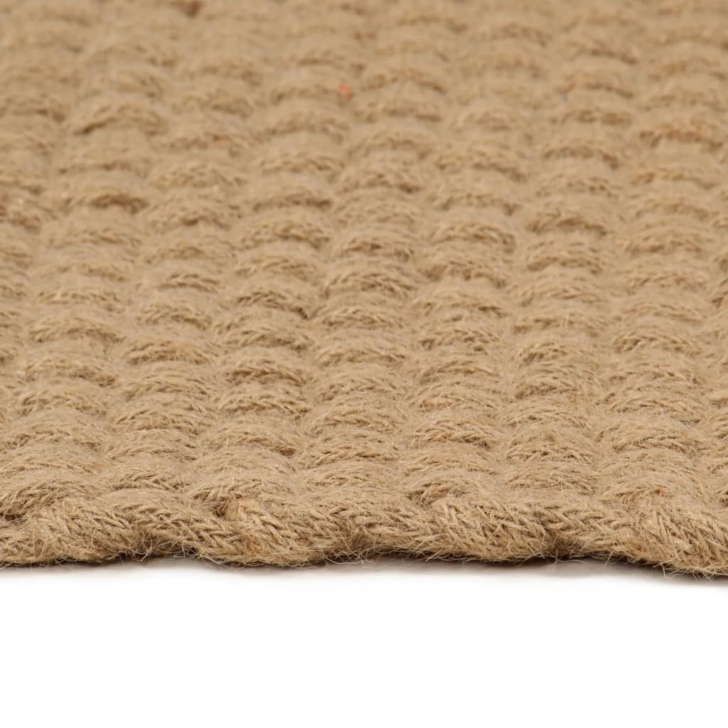 Tapis rectangulaire 80x160 cm jute naturel