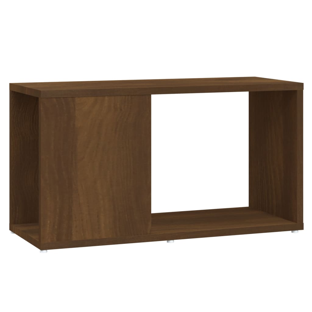 Tv-meubel 60x24x32 cm bewerkt hout oud houtkleurig