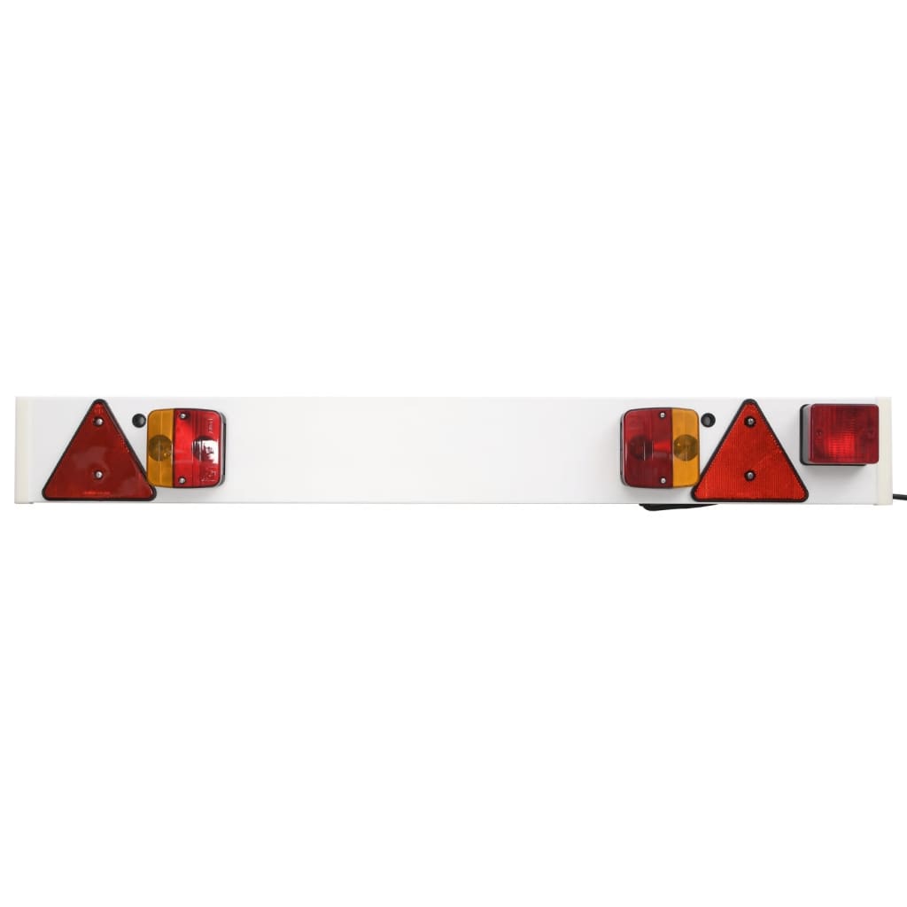 Aanhangerverlichting LED-lamp 12 V 115x6x14 cm rood