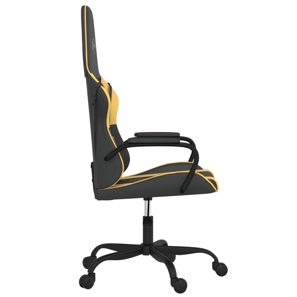 Fauteuil gamer massant simili cuir