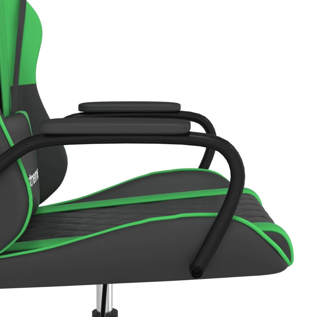 Fauteuil gamer massant simili cuir