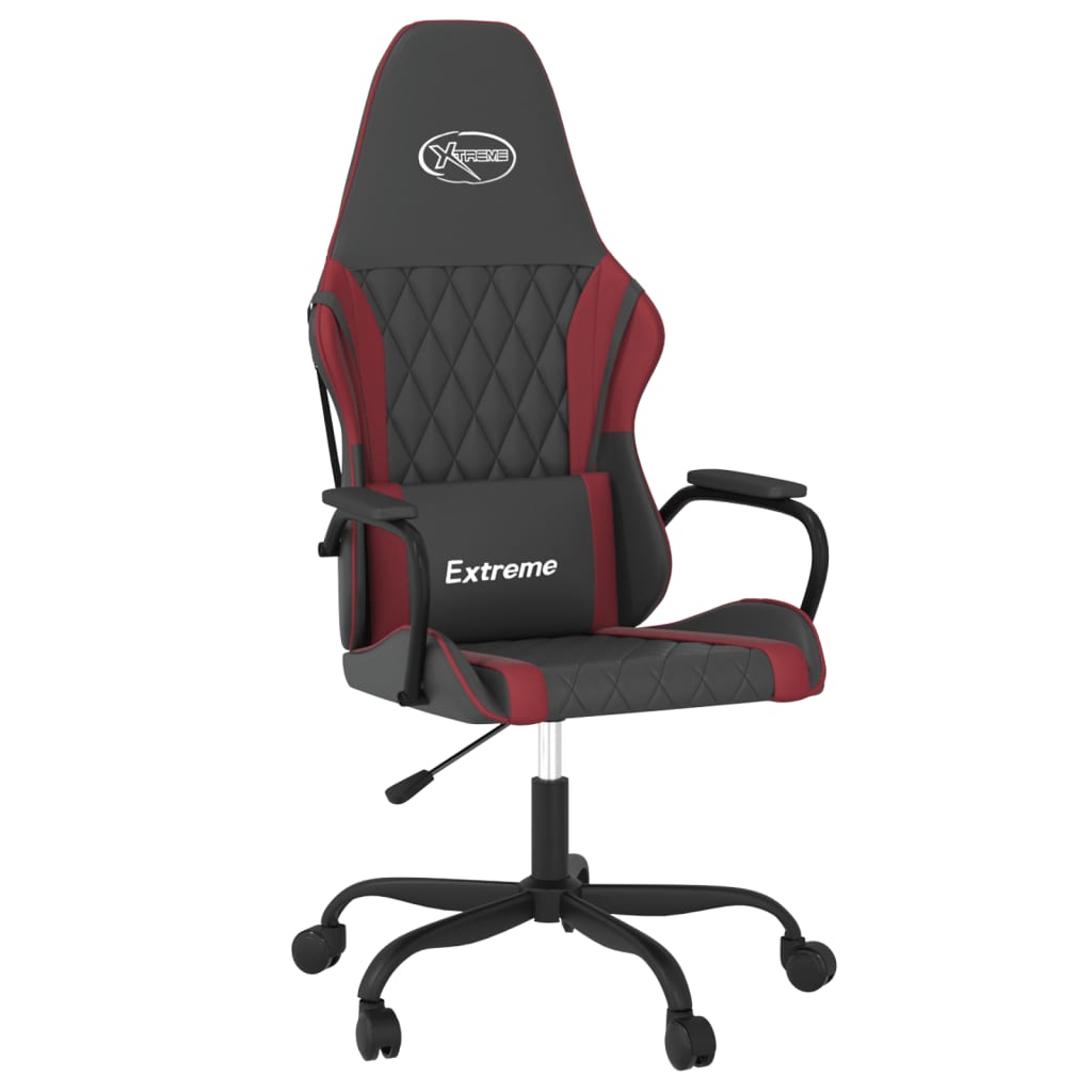 Fauteuil gamer massant simili cuir