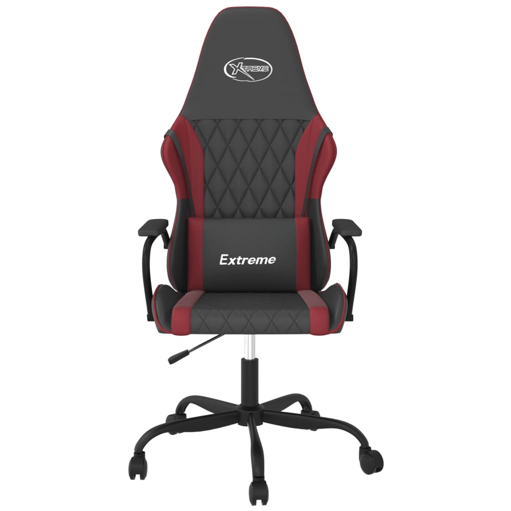 Fauteuil gamer massant simili cuir