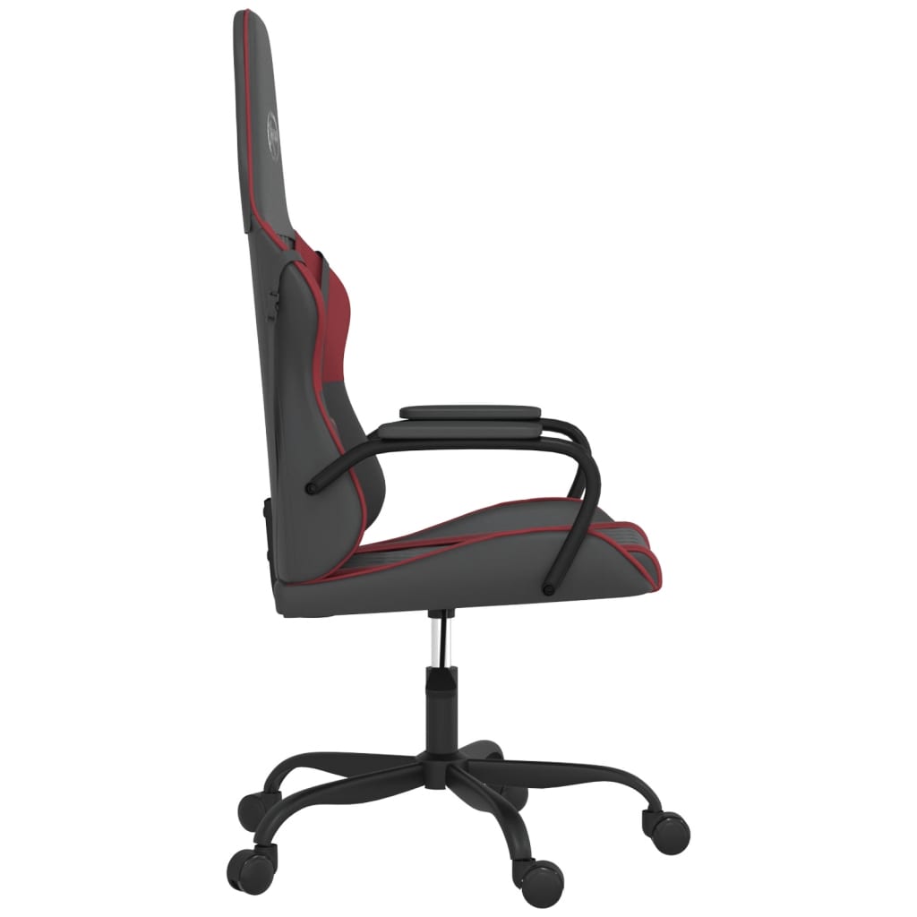 Fauteuil gamer massant simili cuir