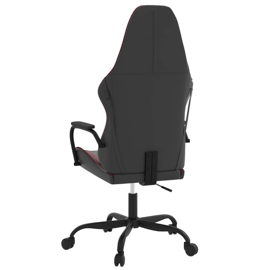 Fauteuil gamer massant simili cuir