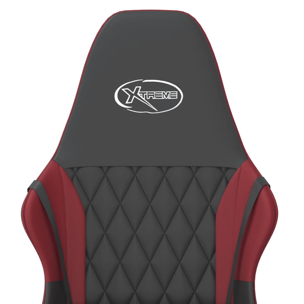 Fauteuil gamer massant simili cuir