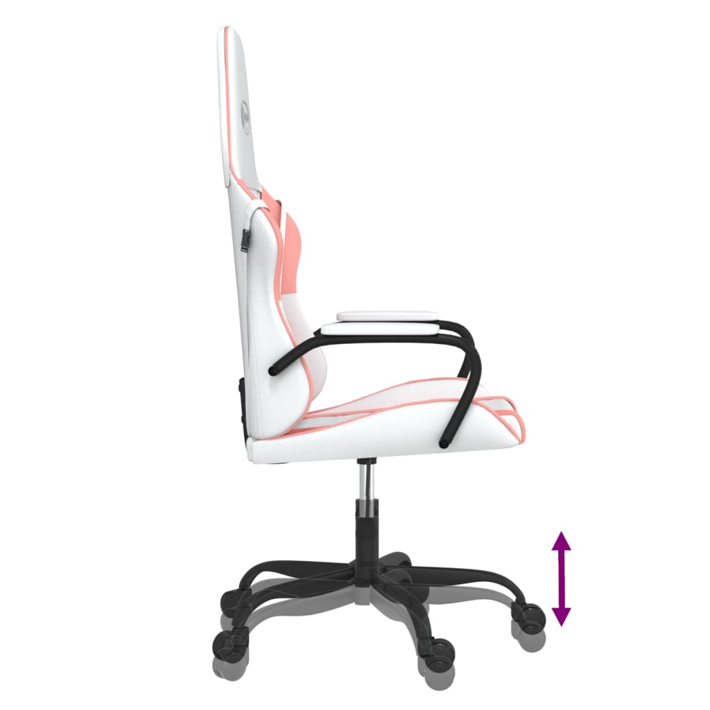 Fauteuil gamer massant simili cuir