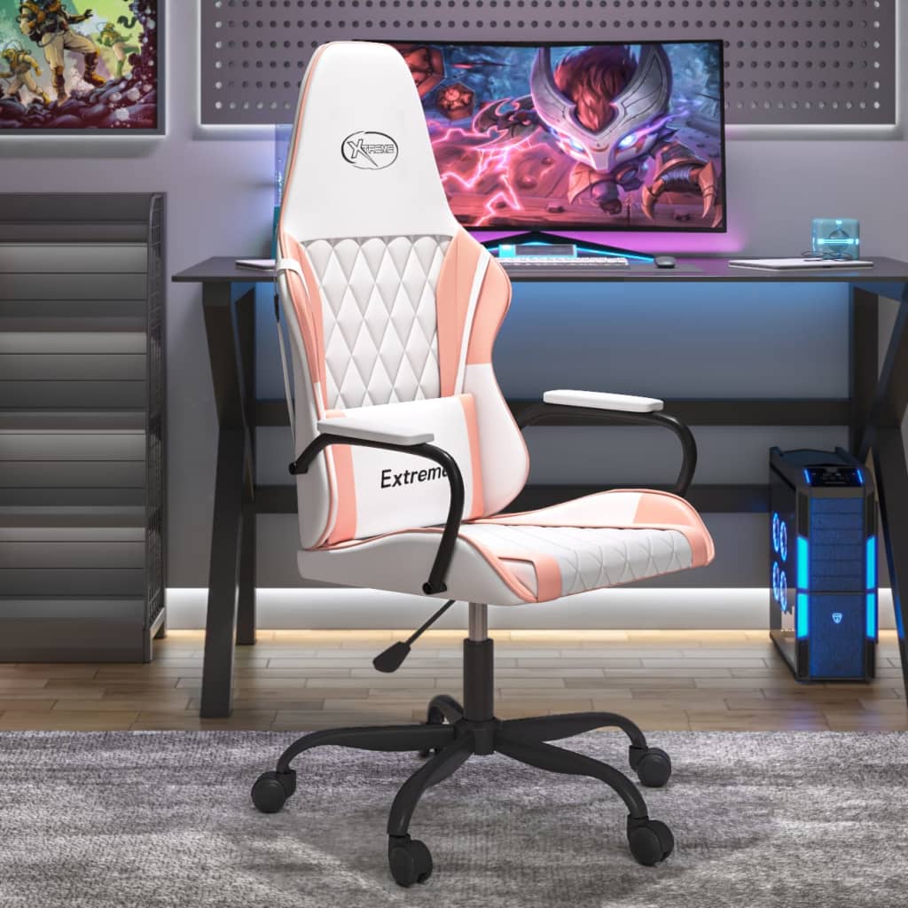 Fauteuil gamer massant simili cuir