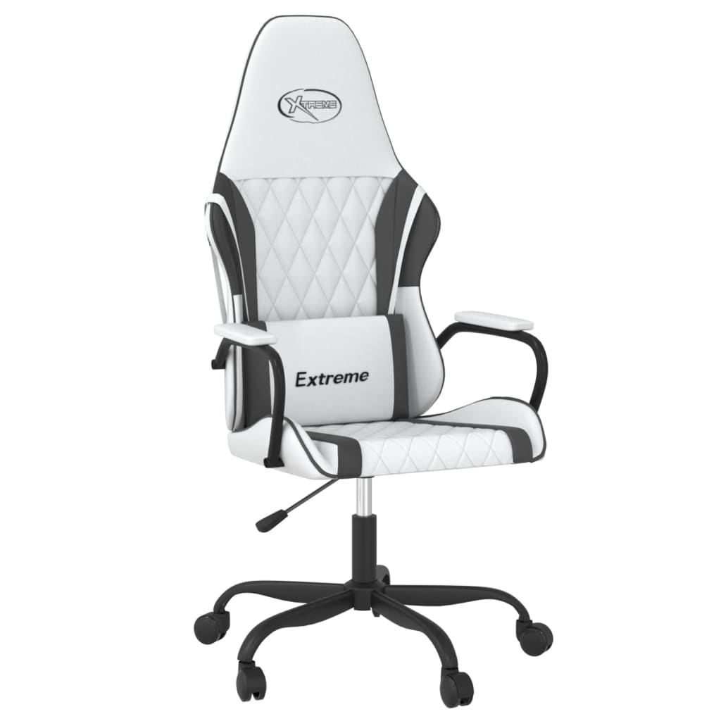 Fauteuil gamer massant simili cuir