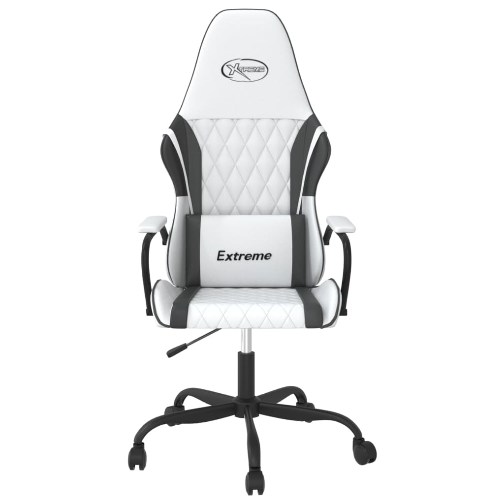 Fauteuil gamer massant simili cuir