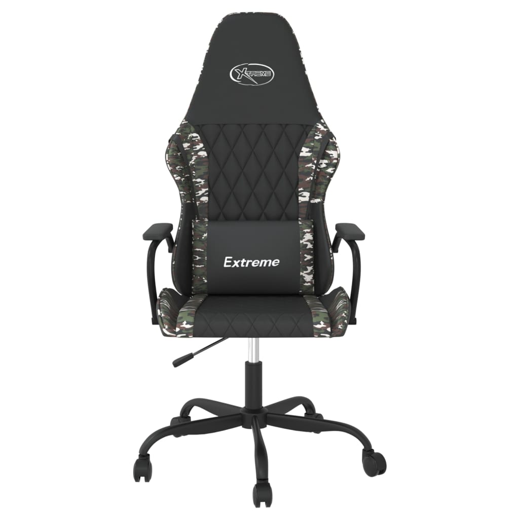 Fauteuil gamer massant simili cuir