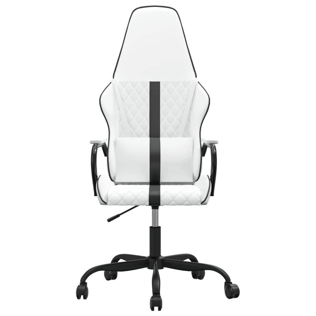 Fauteuil de jeu massant simili cuir et