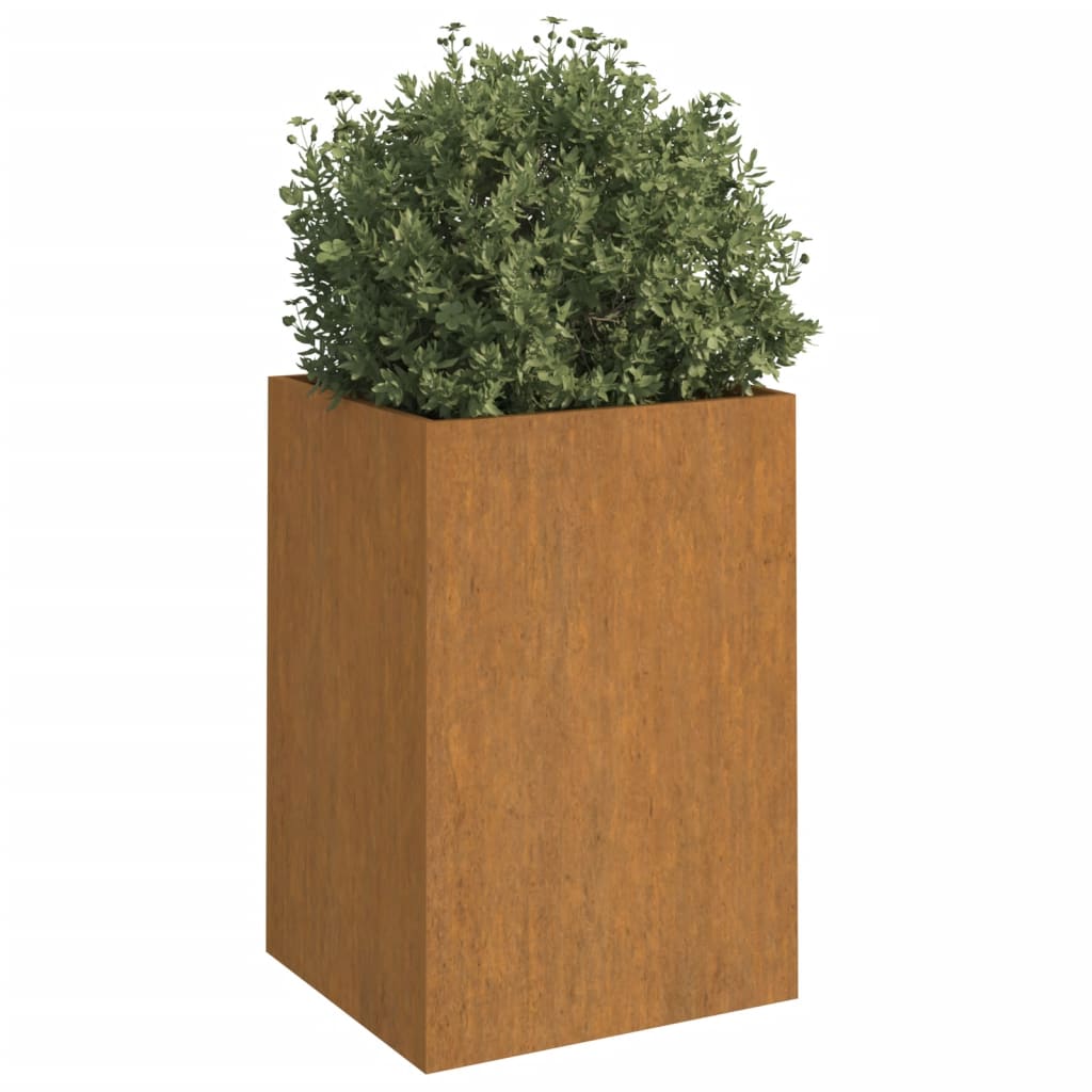 Plantenbak 42x38x75 cm cortenstaal