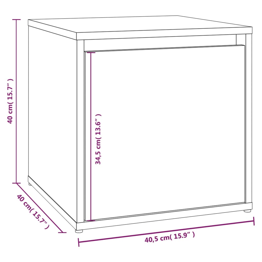 Ensemble de meubles d'entrée en bois couleur chêne