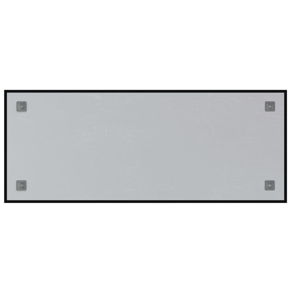 Magneetbord voor aan de wand 60x30 cm gehard glas wit