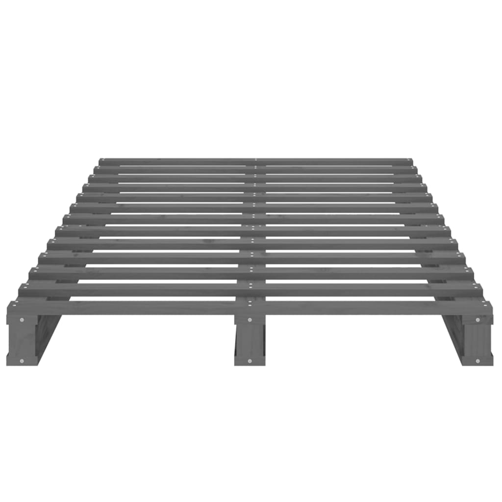 Bedframe massief grenenhout 75x190 cm