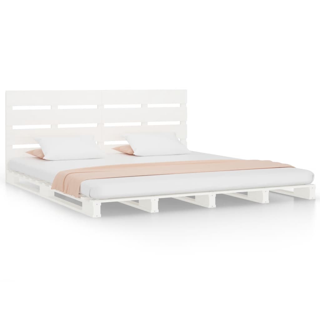 Bedframe massief grenenhout 75x190 cm