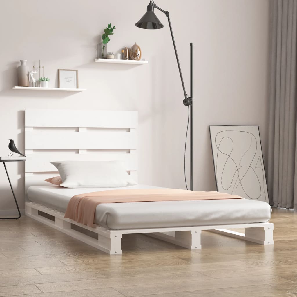 Bedframe massief grenenhout 75x190 cm