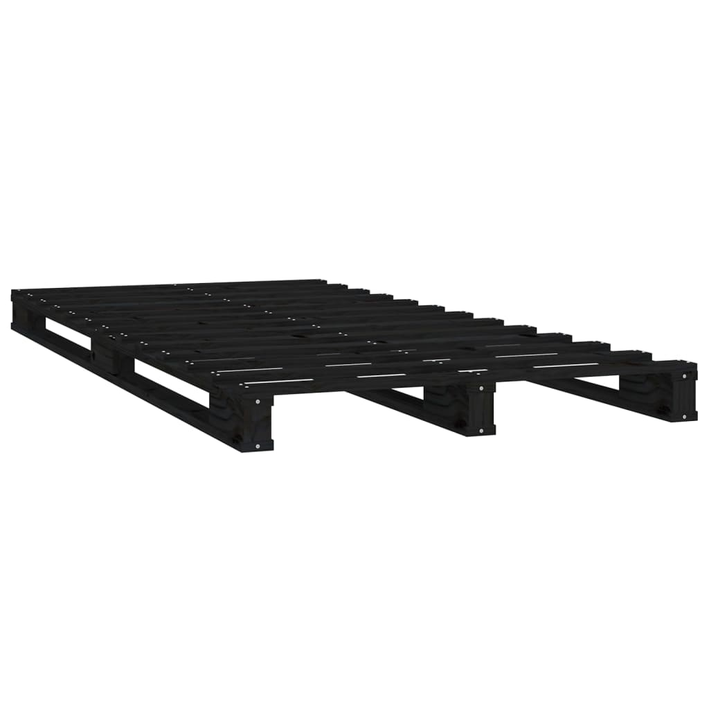 Bedframe massief grenenhout 75x190 cm