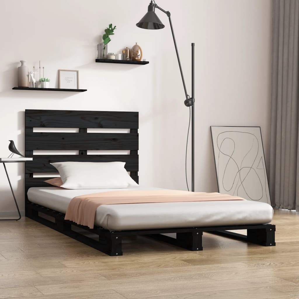 Bedframe massief grenenhout 75x190 cm