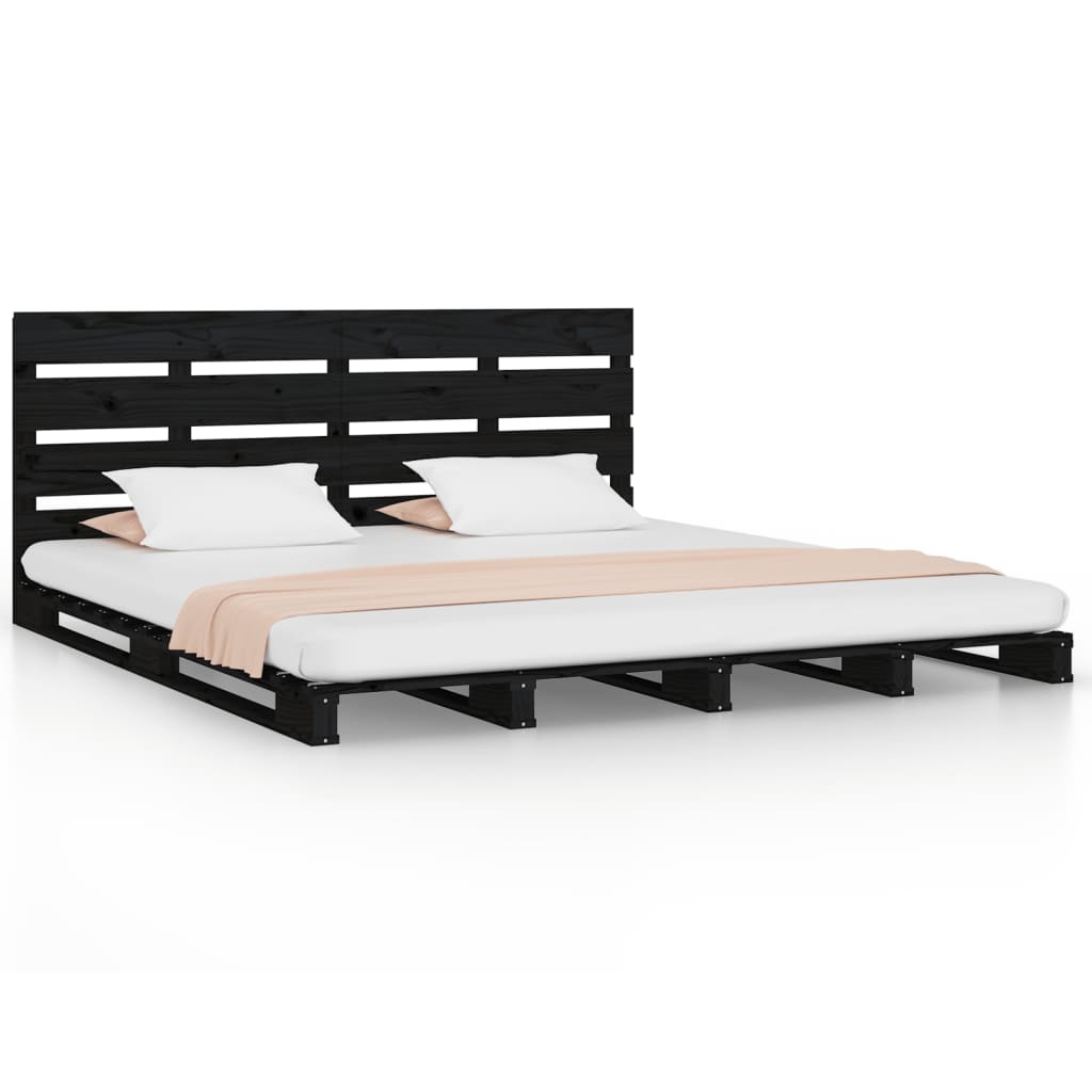 Bedframe massief grenenhout 75x190 cm