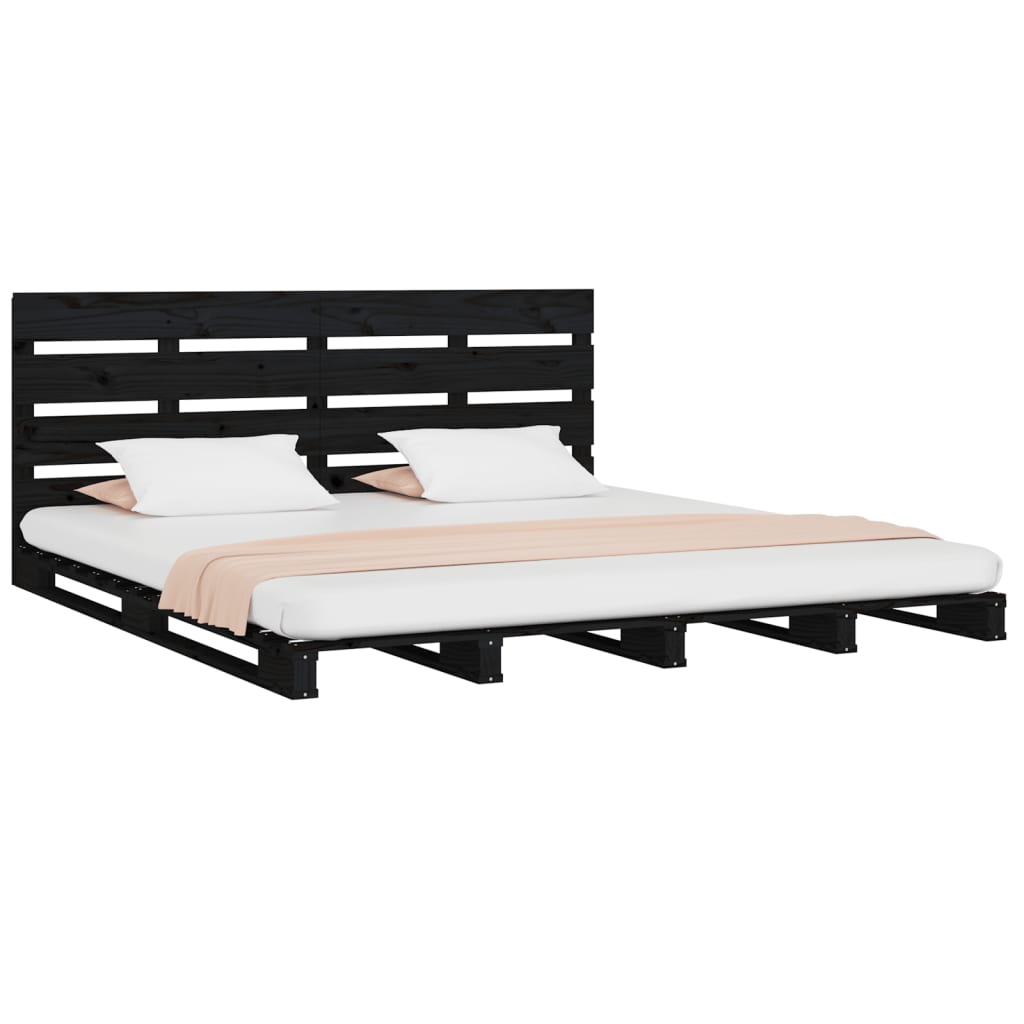 Bedframe massief grenenhout 75x190 cm