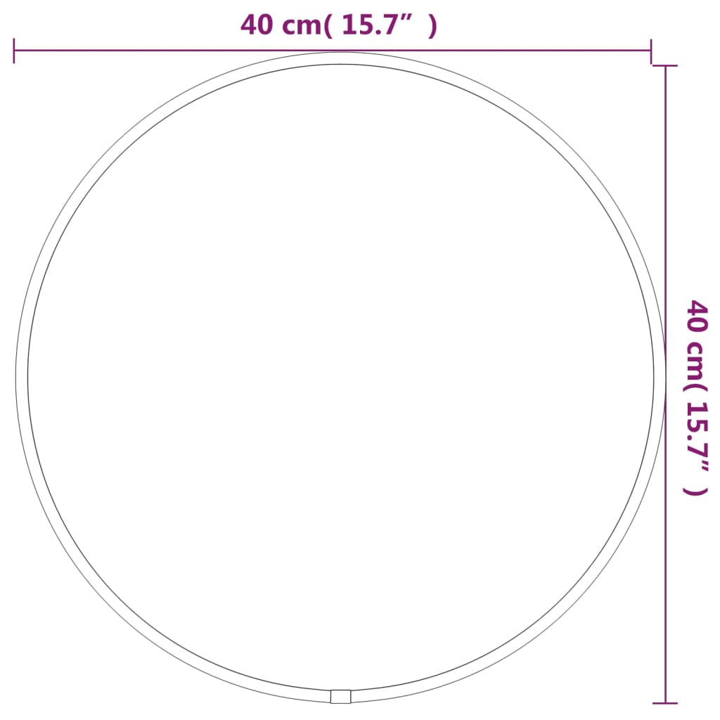 Wandspiegel rond Ø50 cm