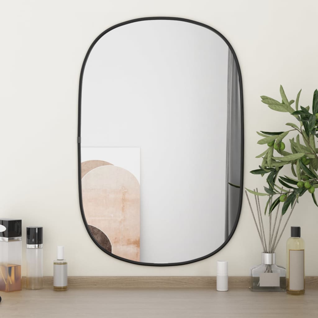 Miroir mural 80x50 cm doré