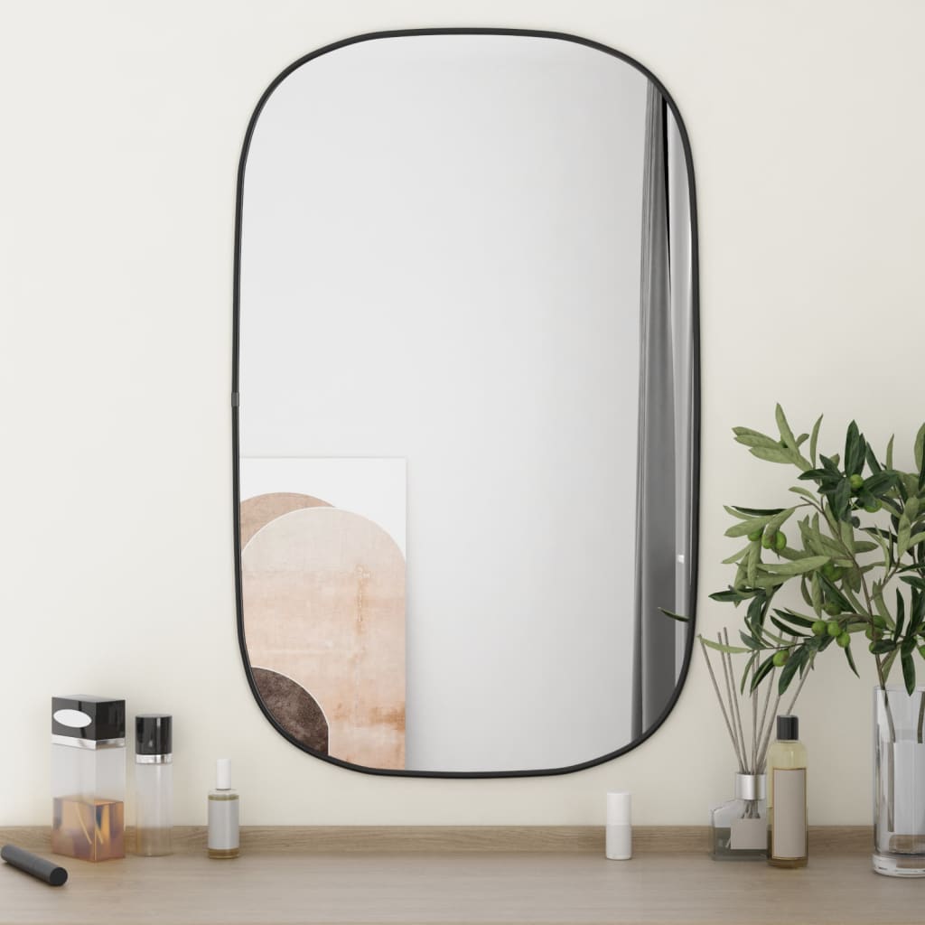 Miroir mural 80x50 cm doré