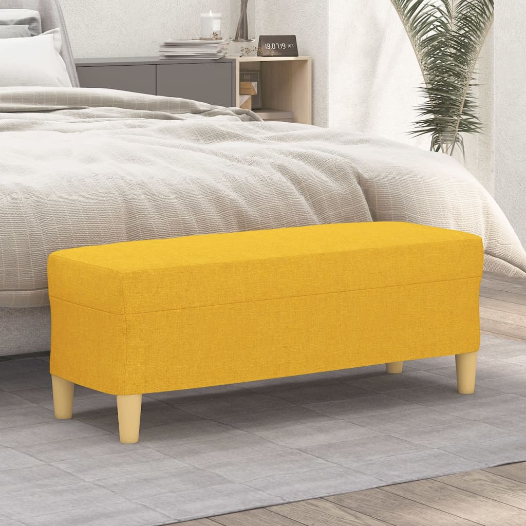 Banc 70x35x41 cm en tissu