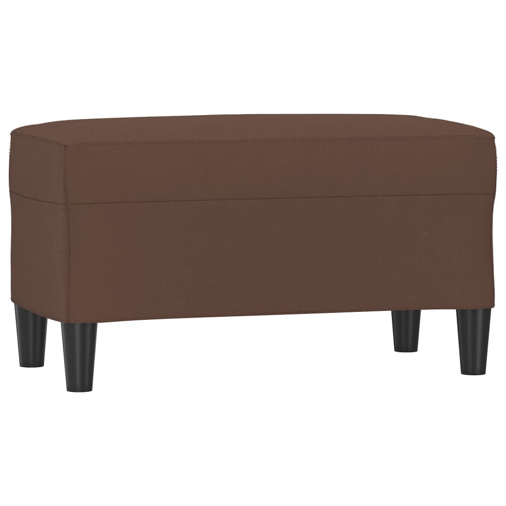 Banc 70x35x41 cm cuir artificiel