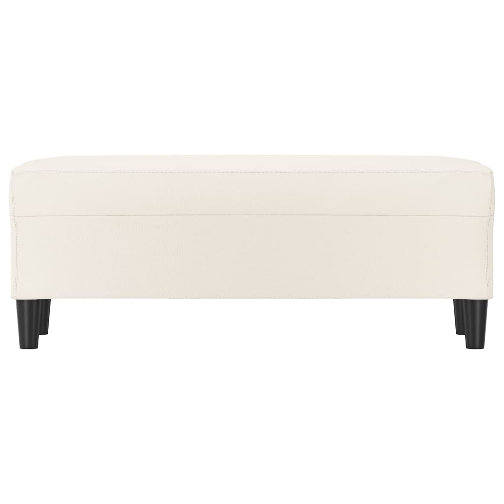 Banc 70x35x41 cm cuir artificiel