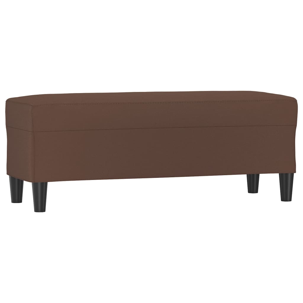 Banc 70x35x41 cm cuir artificiel