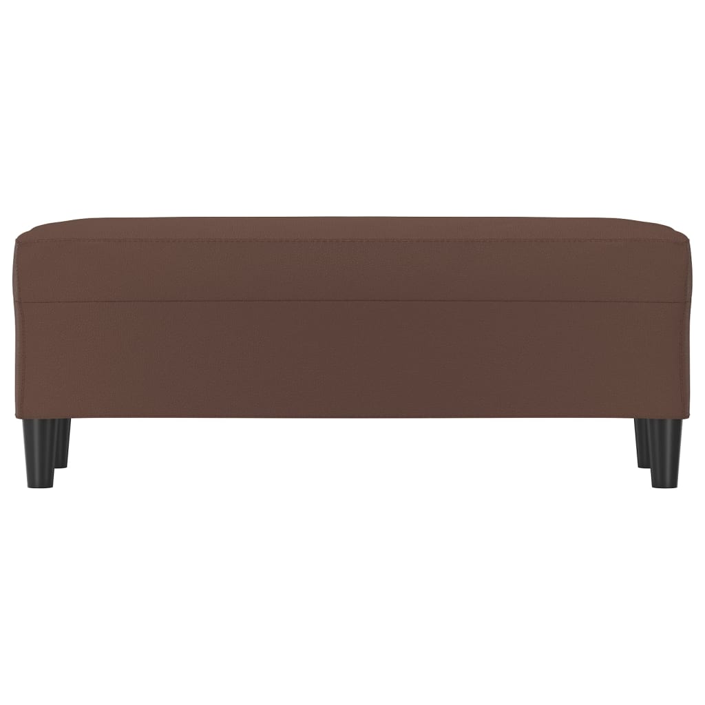 Banc 70x35x41 cm cuir artificiel