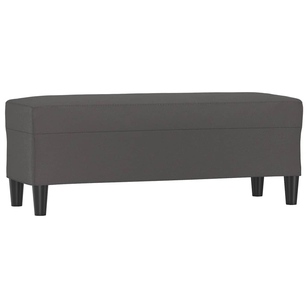 Banc 70x35x41 cm cuir artificiel