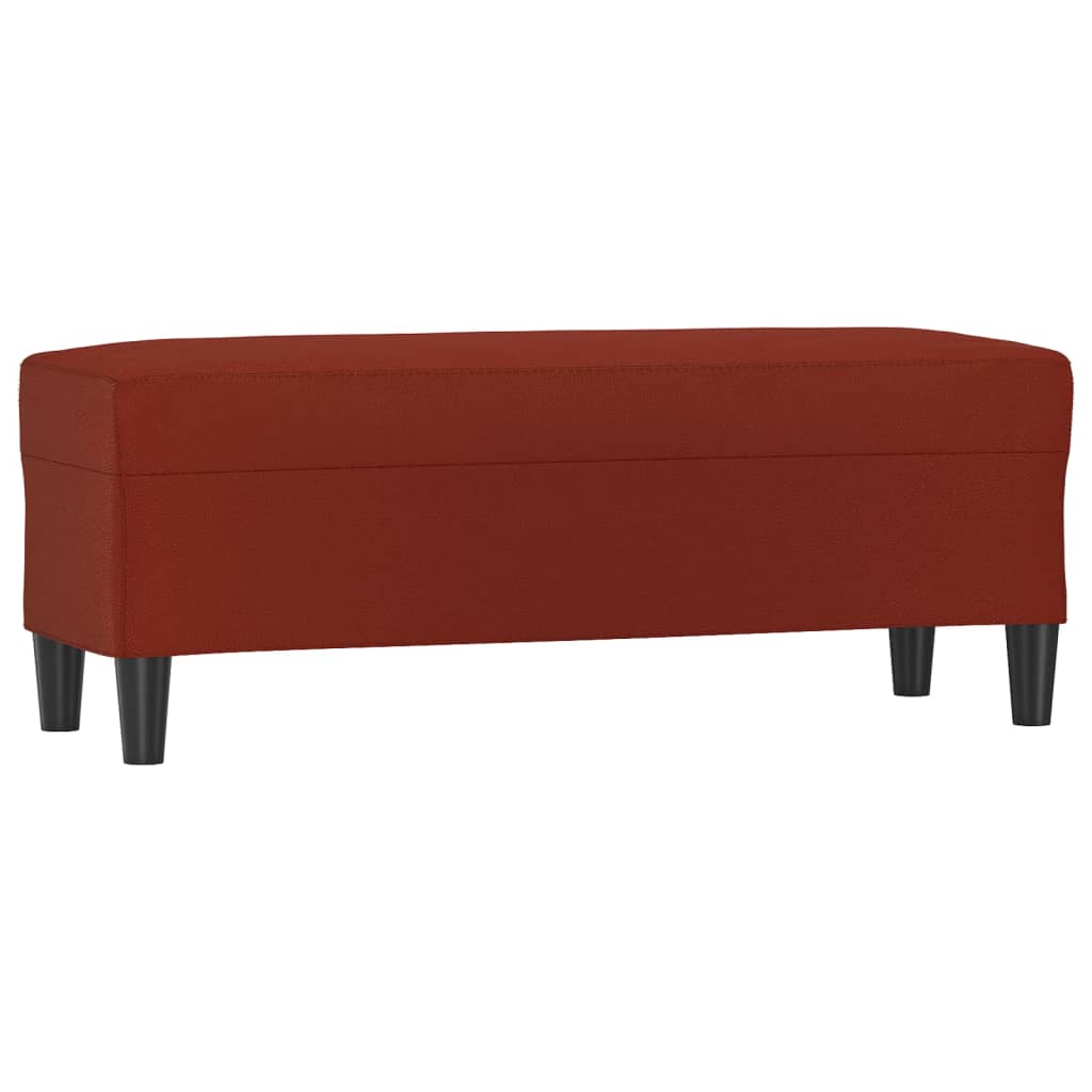 Banc 70x35x41 cm cuir artificiel