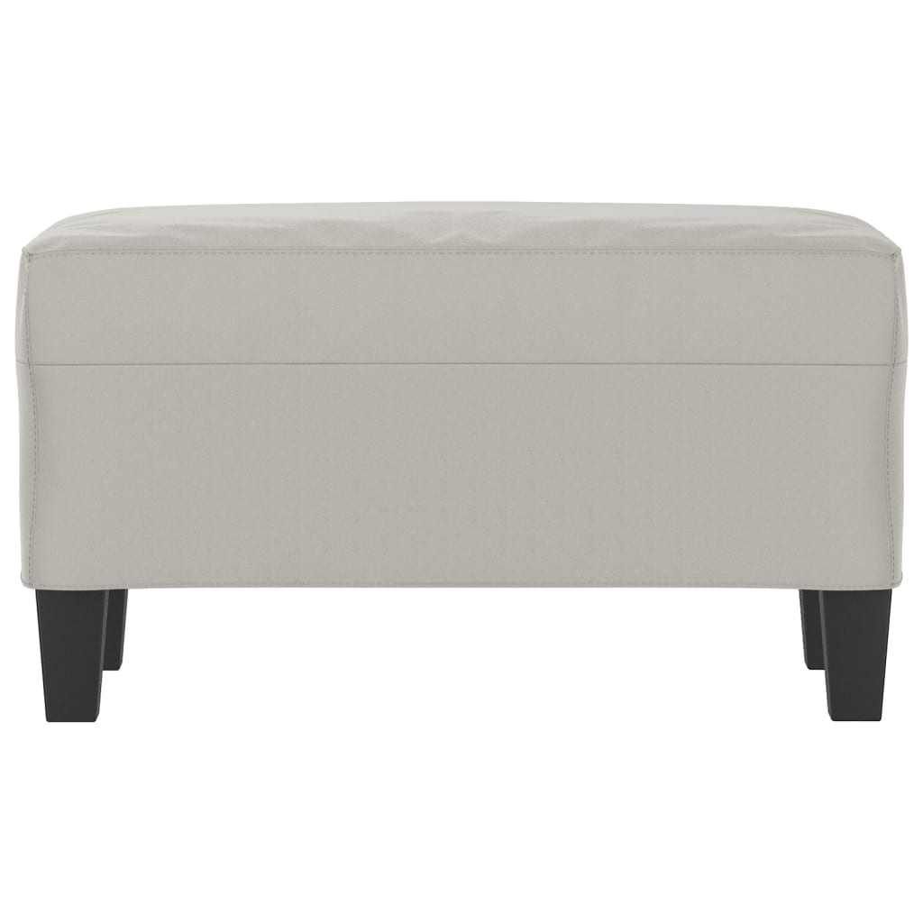 Banc 70x35x41 cm tissu microfibre