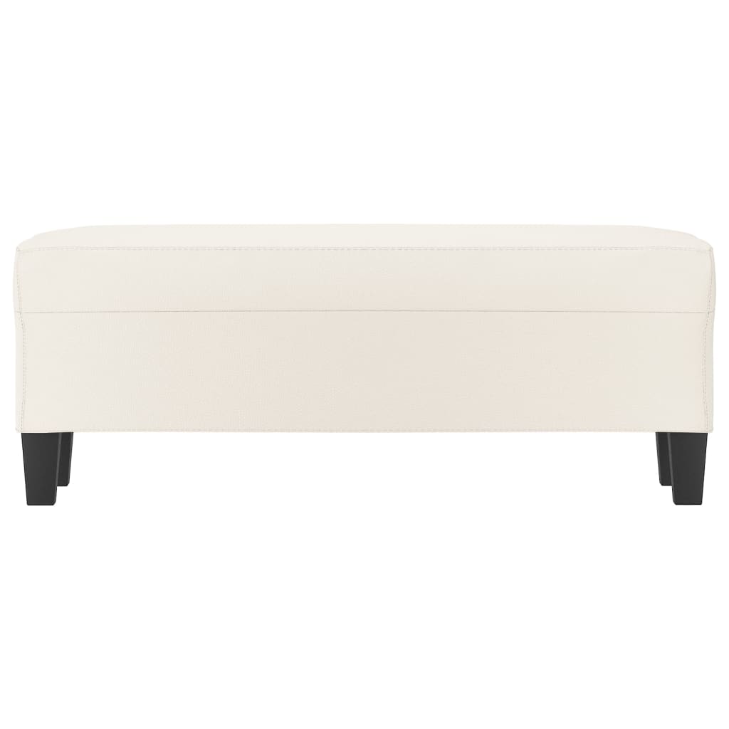 Banc 100x35x41 cm cuir artificiel