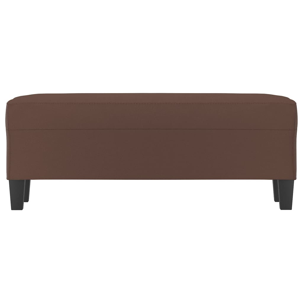 Banc 100x35x41 cm cuir artificiel