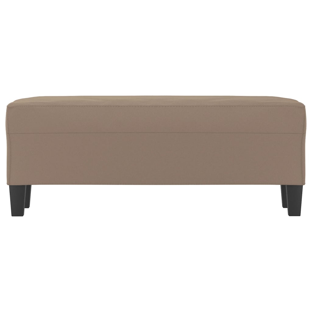 Banc 70x35x41 cm tissu microfibre