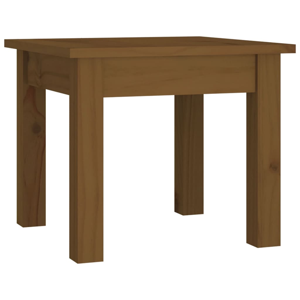 Table basse 80x50x40 cm en bois de pin massif