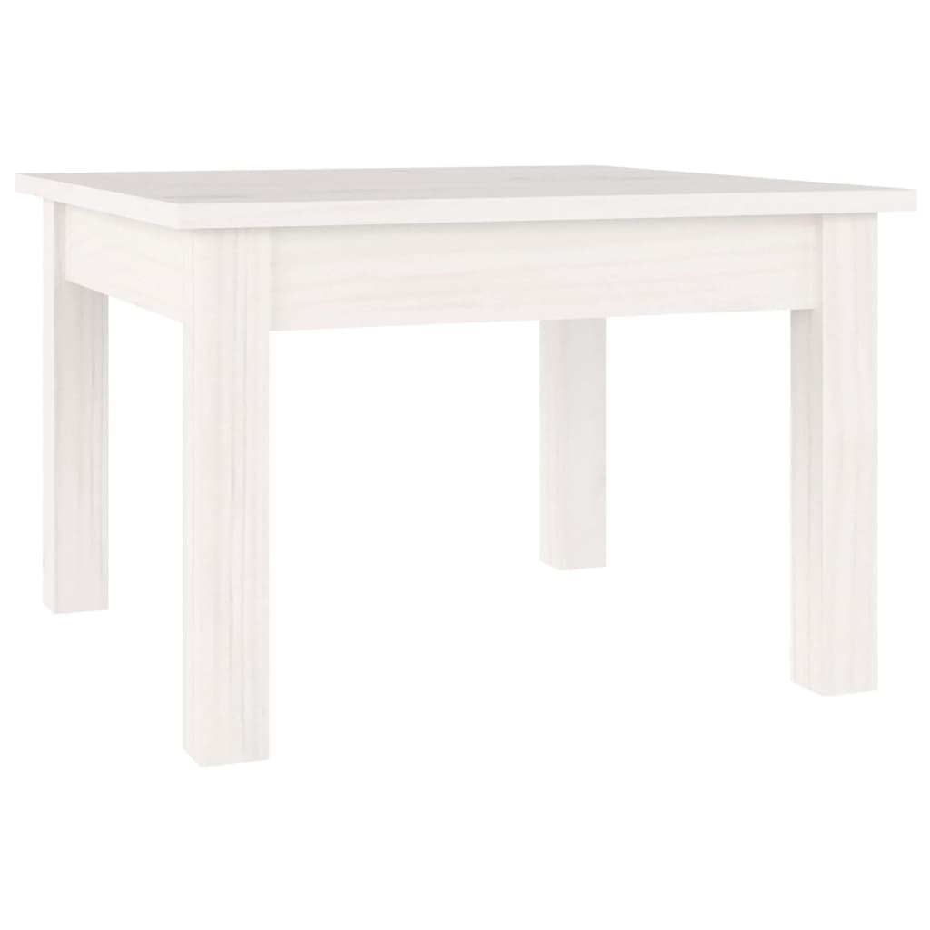 Table basse 35x35x30 cm en bois de pin massif